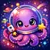 Vibrant geometric avatar with diverse shapes and colors, conveying creativity and distinction as a profile picture.
