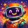 Colorful and playful animal mascot with an exaggerated smile in vivid hues, perfect for a cheerful profile picture.