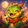 A vibrant cartoon animal avatar with bright colors and friendly expression, perfect for a user profile picture.